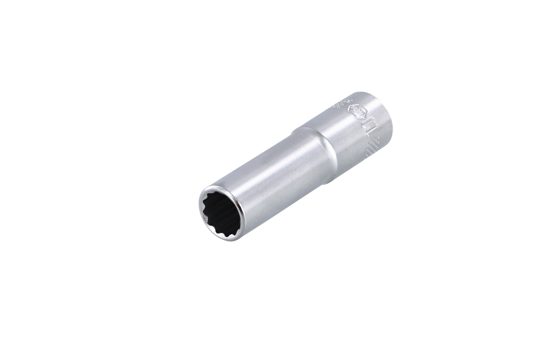 Wiha 33754 12 Point - 3/8" Drive Deep Socket 11.0mm