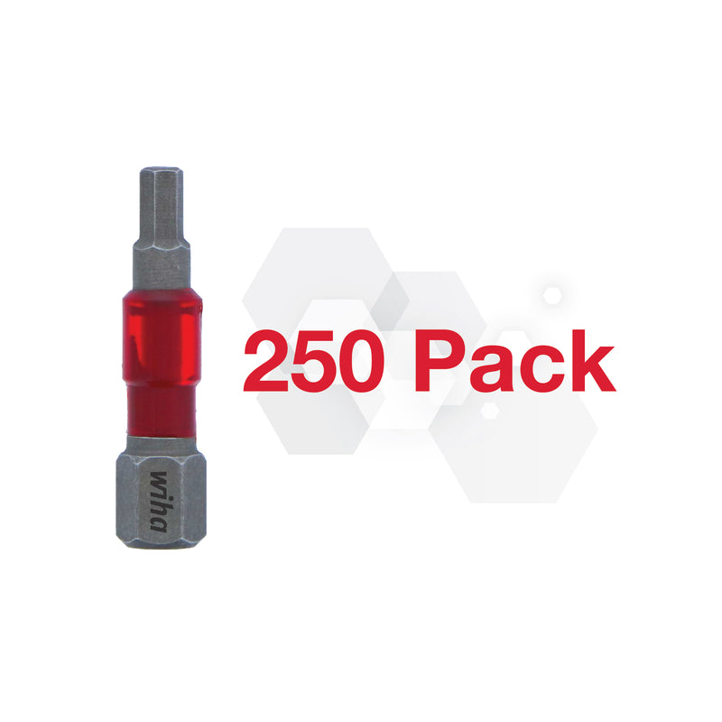 Wiha 76521, MaxxTor, Torsion, Inch Hex Screwdriver Bit