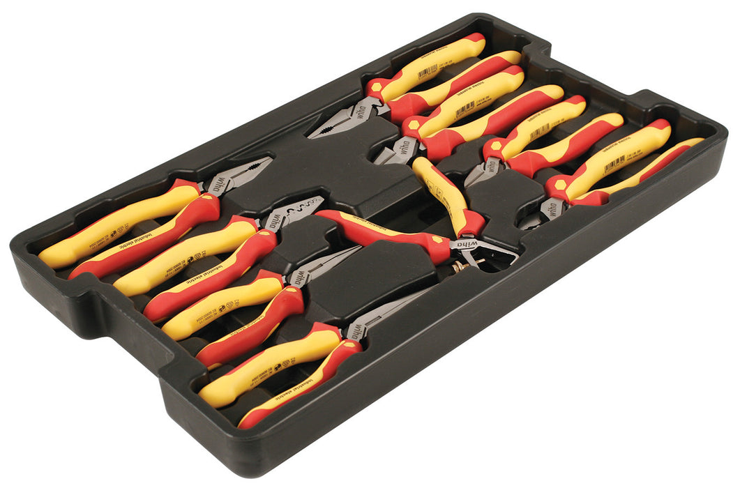 Wiha 32999 9 Piece Insulated Pliers-Cutters Set