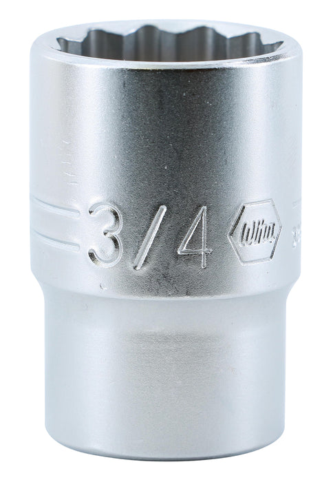 Wiha 33815 12 Point - 1/2" Drive Socket 3/4"