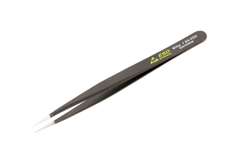 Wiha 44531 ESD Safe Tweezers 1 SA - 120mm