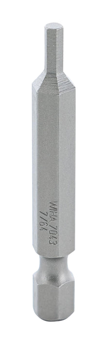 Wiha 74312 Hex Bit 7/64 - 50mm -  10 Pack