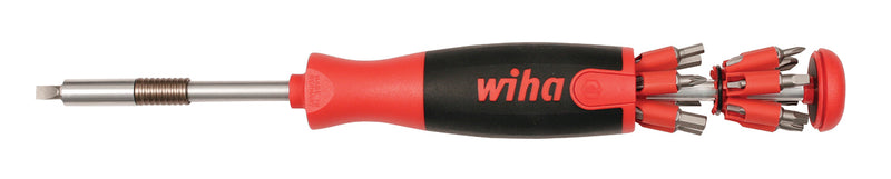 Wiha 77797 14 Piece Ultra Driver 26-in-1 Tradesman Bit Holder Set