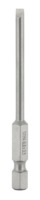 Wiha 74035 Slotted Bit 3.5 - 70mm - 10 Pack