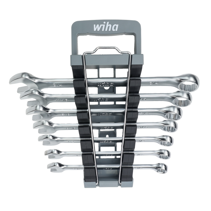 Wiha 30493 7 Piece Combination Wrench Set - SAE