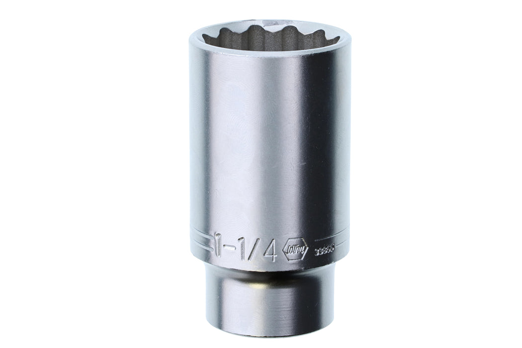 Wiha 33865 12 Point - 1/2" Drive Deep Socket 1-1/4"