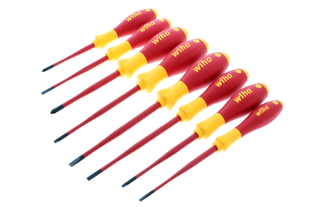 Wiha 32197 8 Piece Insulated SlimLine Screwdriver Set