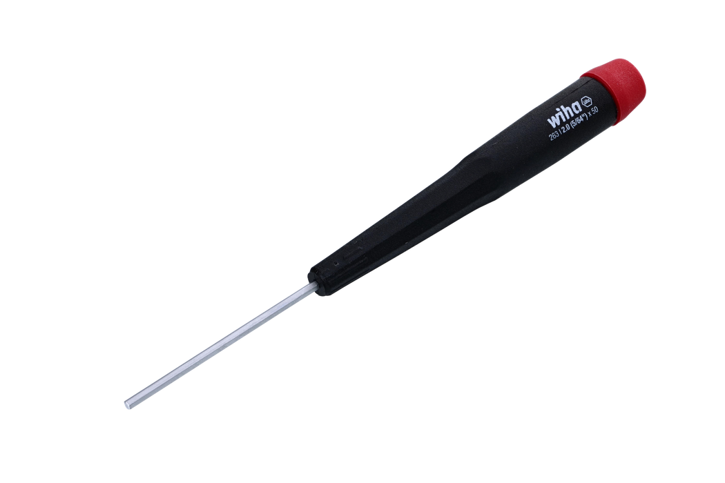 Wiha 26320 Precision Hex Screwdriver 2.0mm (5/64") x 50mm