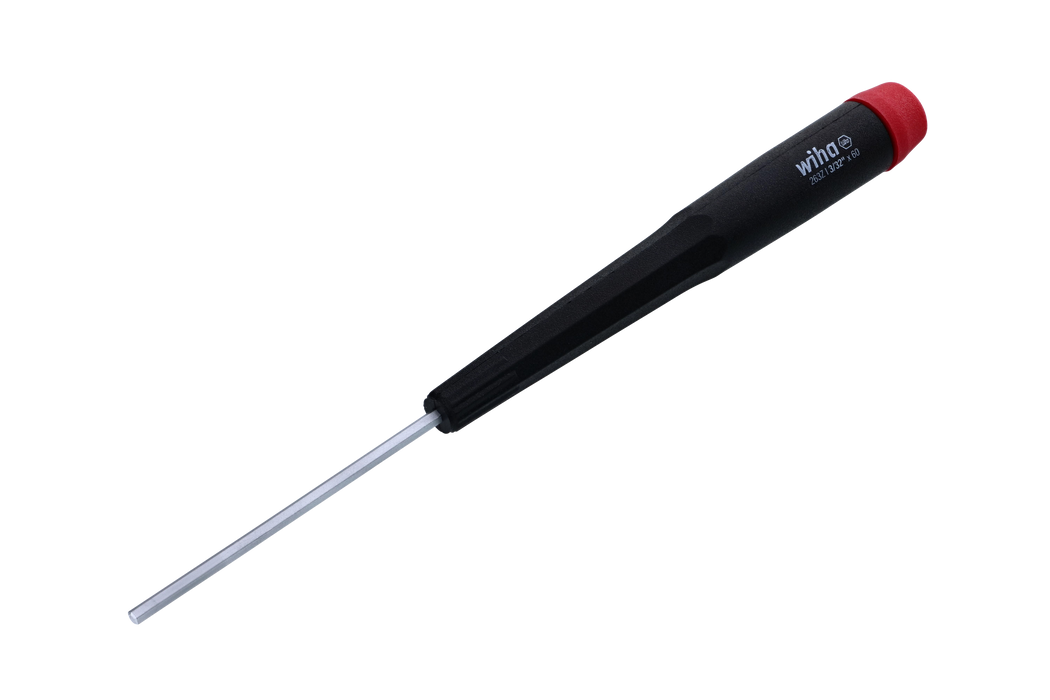 Wiha 26323 Precision Hex Screwdriver 3/32" x 60mm