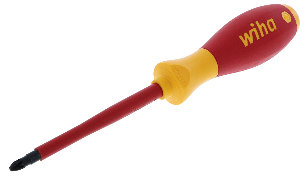 Wiha 32402 Insulated SoftFinish Pozidriv Screwdriver #2