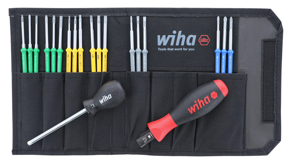 Wiha 28600 20 Piece TorqueControl Blade Set