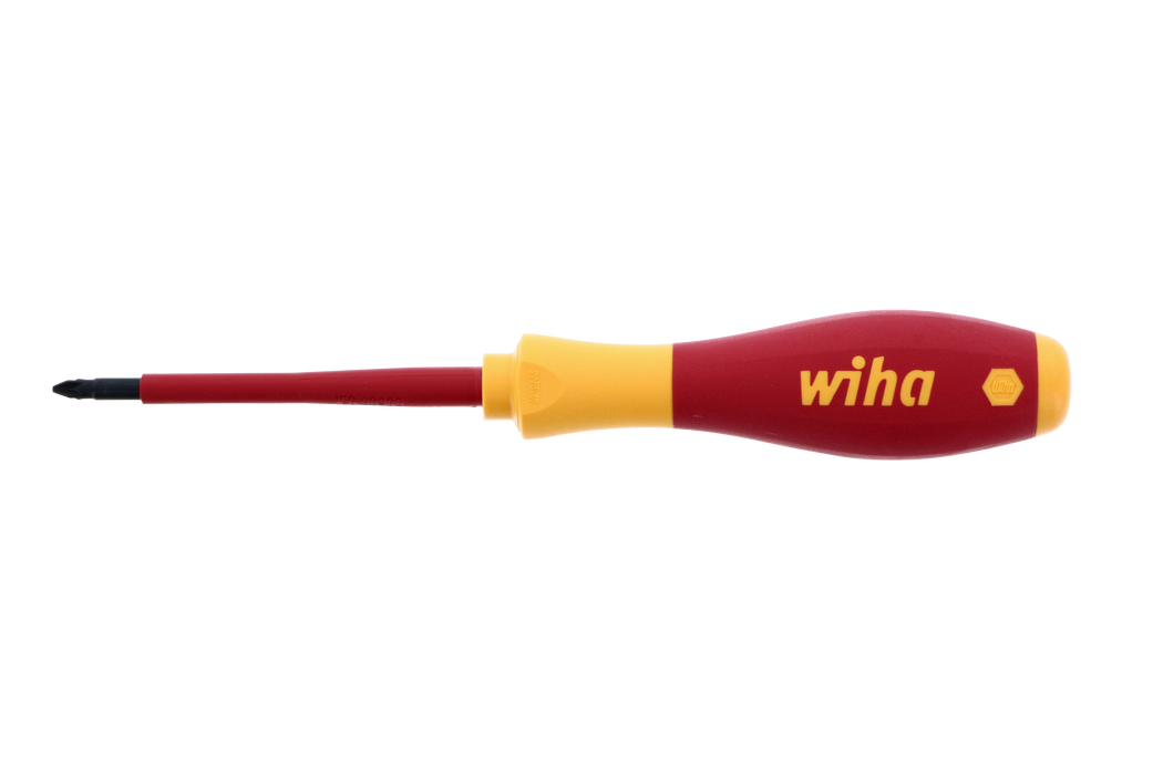 Wiha 32401 Insulated SoftFinish Pozidriv Screwdriver #1