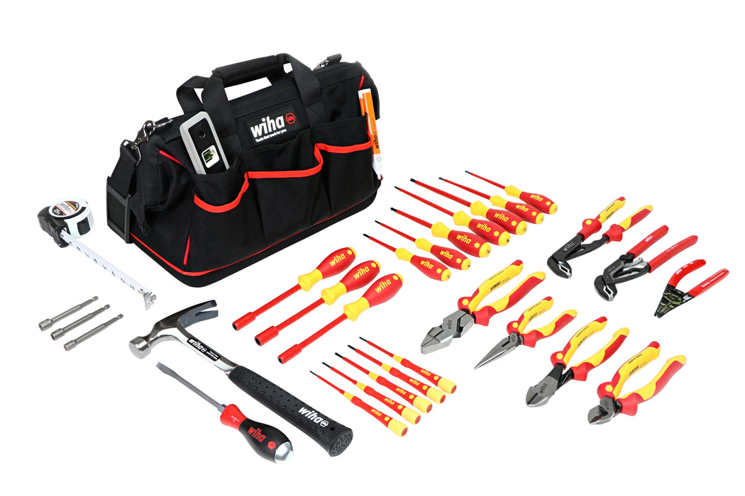 Wiha 32935 30 Piece Insulated Journeyman Electrician's Set