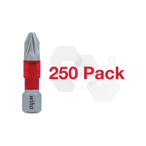 Wiha 76504, MaxxTor, Torsion, PoziDriv Screwdriver Bit