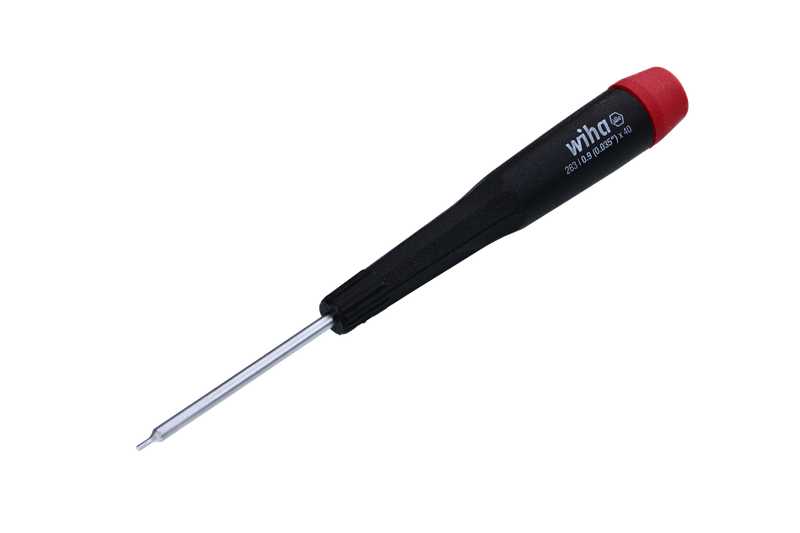 Wiha 26309 Precision Hex Screwdriver .9mm (.035") x 40mm
