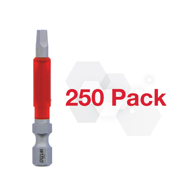 Wiha 76593, MaxxTor, Torsion, Square Screwdriver Bit