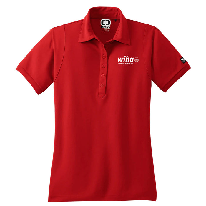 Wiha 91696 Wiha Women's Ogio Polo Red Medium