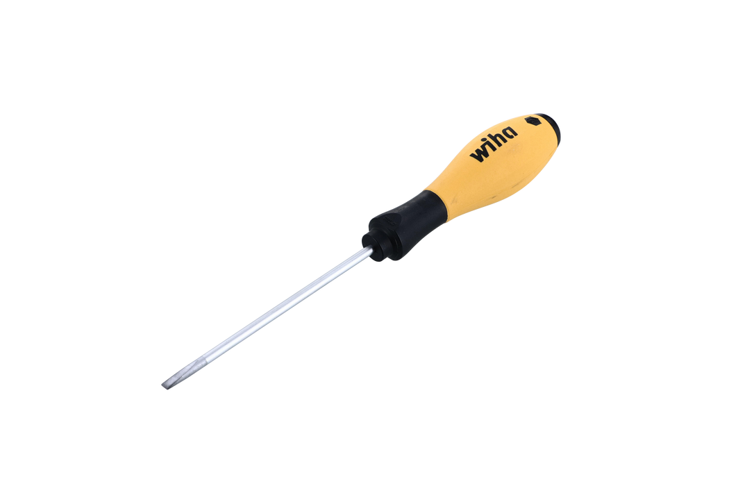 Wiha 30244 SoftFinish ESD Slotted Screwdriver 4.0mm x 100mm