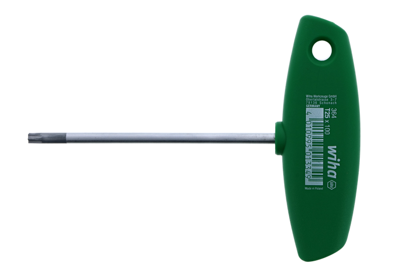 Wiha 36425 Classic Grip Torx T-Handle T25