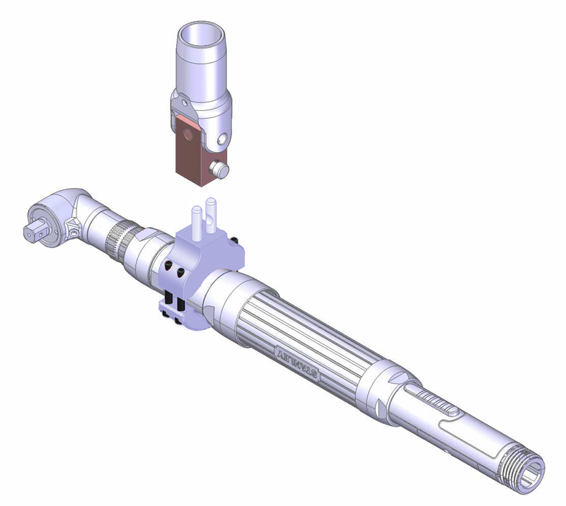 Interface for quick change clamp for DMF 12