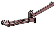 Horizontal articulation for BA 100 RPC
