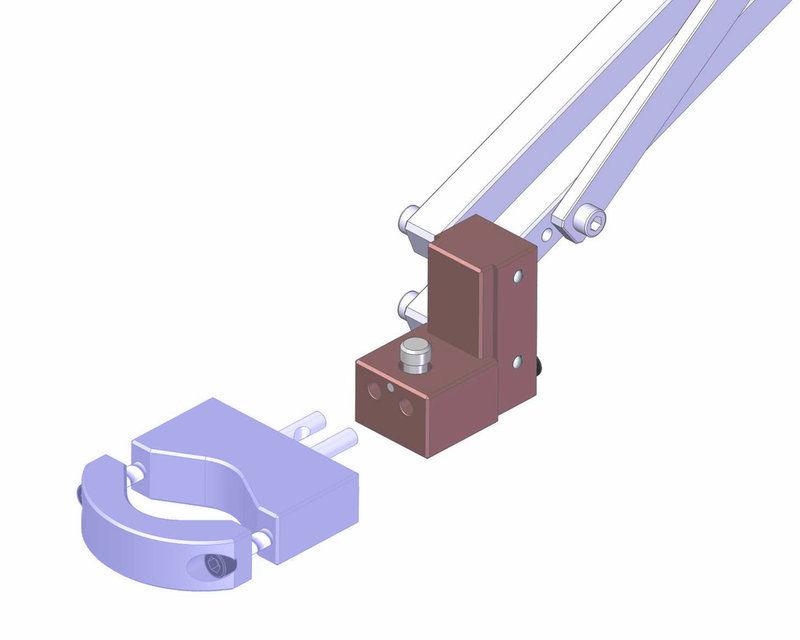 Interface for quick change clamp for BA 12 R