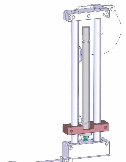 EASY PUSH pneumatic kit for BA 25 C pushing force 9 kg - stroke 160 mm