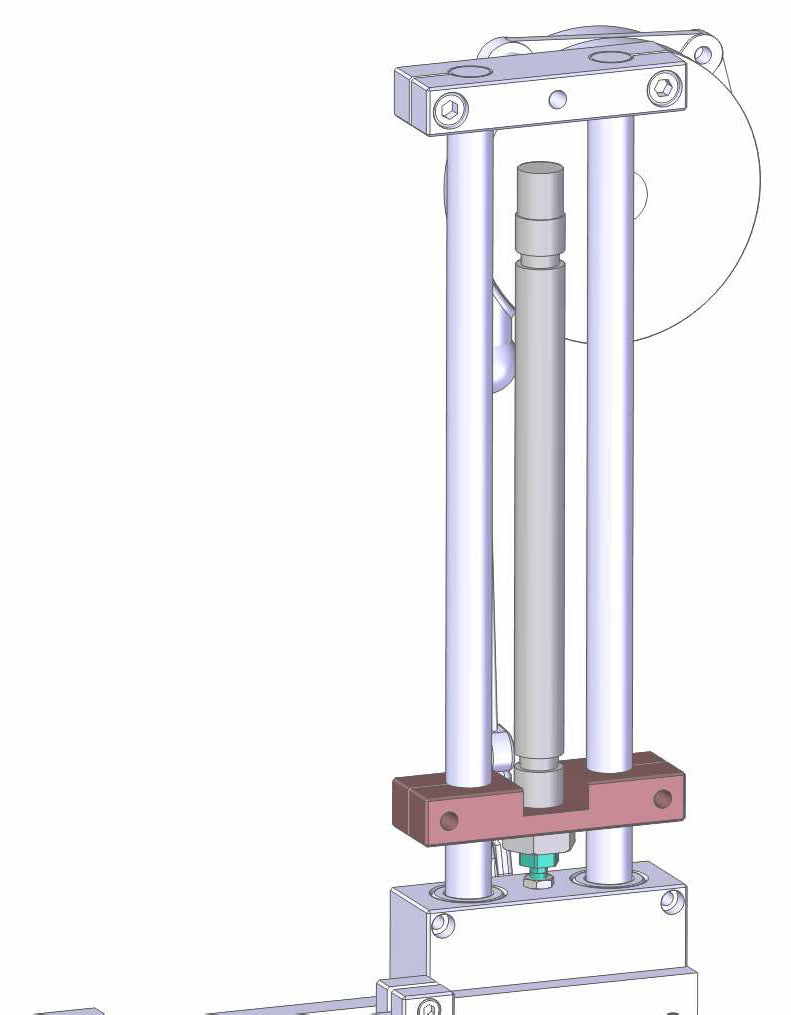 EASY PUSH electric kit for BA 100 C pushing force 9 kg - stroke 200 mm