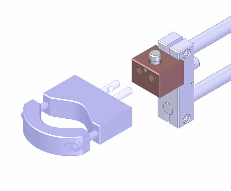 Interface for quick change clamp for BA 40