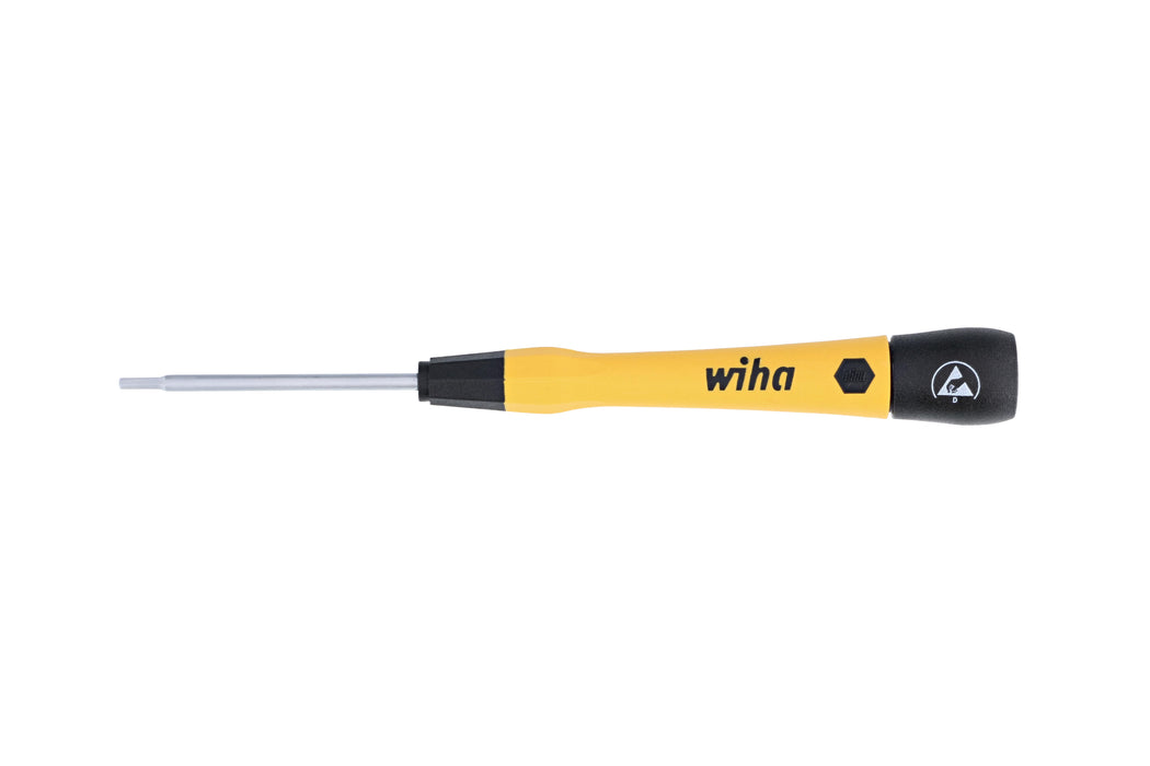 Wiha 27554 ESD Safe PicoFinish Precision Hex Screwdriver - 2mm x 50mm