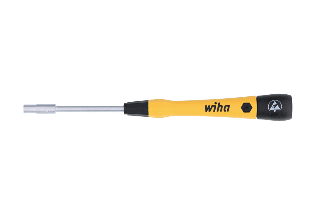 Wiha 27774 ESD Safe PicoFinish Precision Nut Driver - 5/32" x 60mm