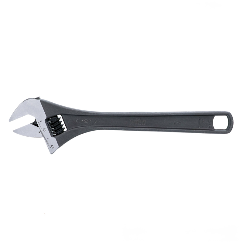 Wiha 76203 Adjustable Wrench 12"