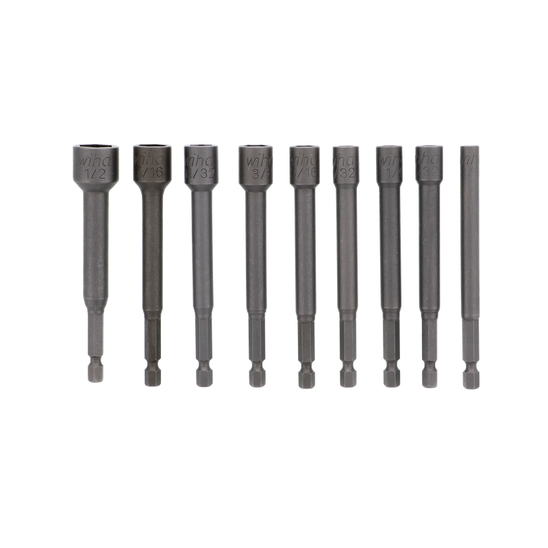 Wiha 76085 9 Piece Power Blade Nut Setter Set