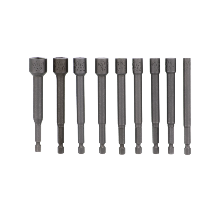 Wiha 76085 9 Piece Power Blade Nut Setter Set