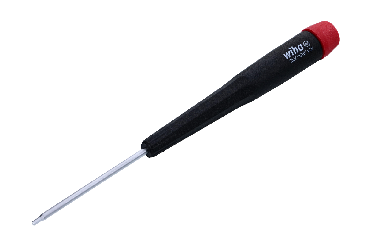 Wiha Präzisions-Sechskant-Schraubendreher 1/16 Zoll X 50 Mm – Mit Präzisionsgriff