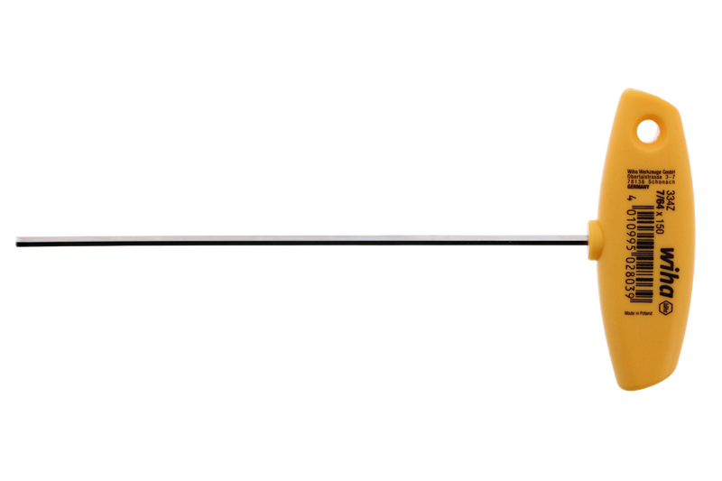 Wiha 33456 Classic Grip Hex SAE T-Handle 7/64"