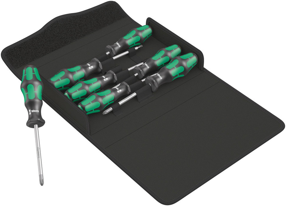 Wera 05105623001, Kraftform 300/7 set 1 Screwdriver set Kraftform Plus