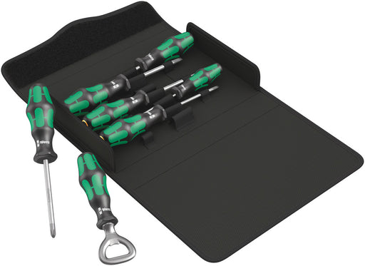 Wera 05105624001, Kraftform 300/7 set 2 Screwdriver set Kraftform Plus