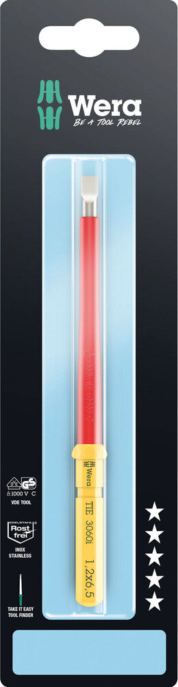 Wera 05006576001, Kraftform Kompakt VDE 3060 i Take it easy SB, stainless steel