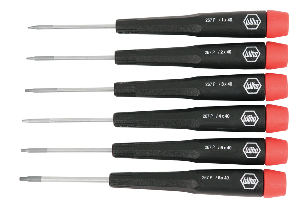 Wiha 26794 6 Piece Precision Pentalobe Screwdriver Set