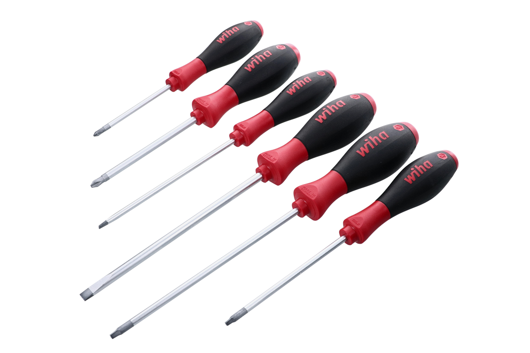 Wiha 30291 6 Piece SoftFinish Screwdriver Set