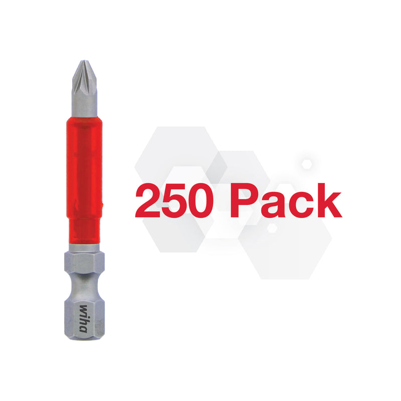 Wiha 76542, MaxxTor, Torsion, PoziDriv Screwdriver Bit