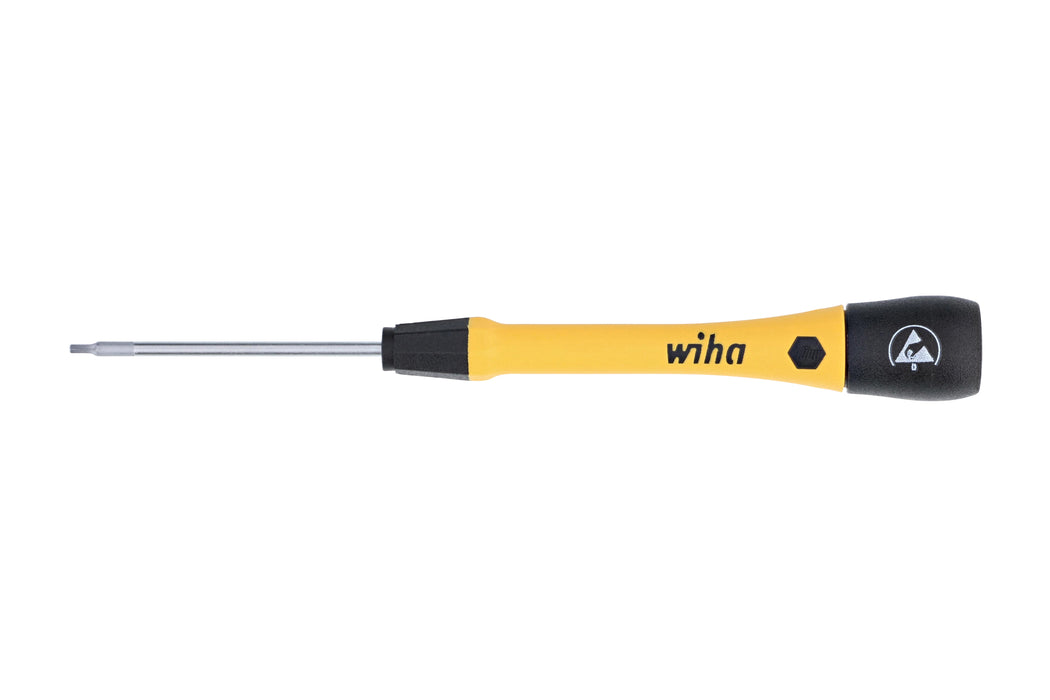 Wiha 27553 ESD Safe PicoFinish Precision Hex Screwdriver - 1.5mm x 50mm