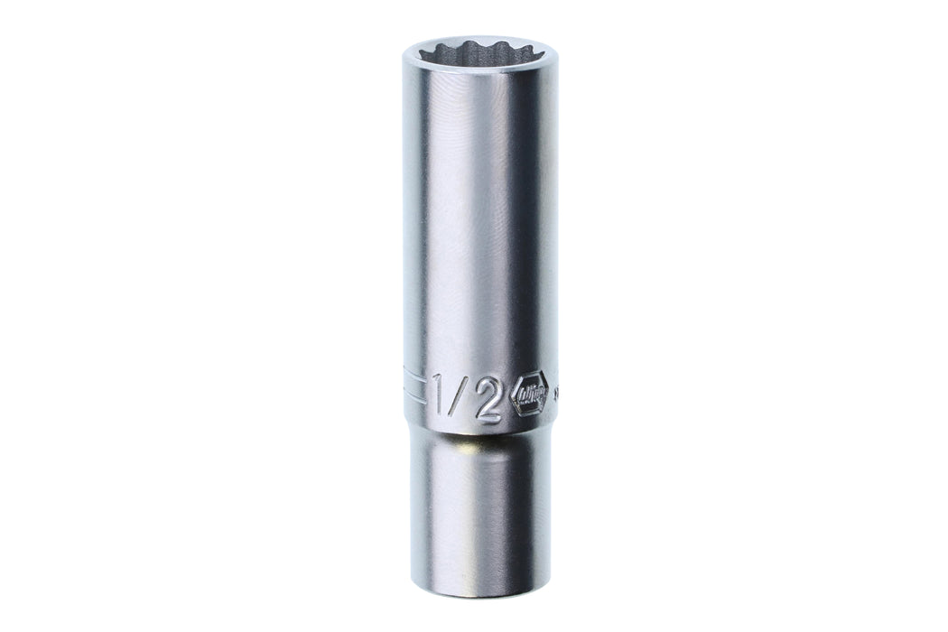 Wiha 33743 12 Point - 3/8" Drive Deep Socket 1/2"