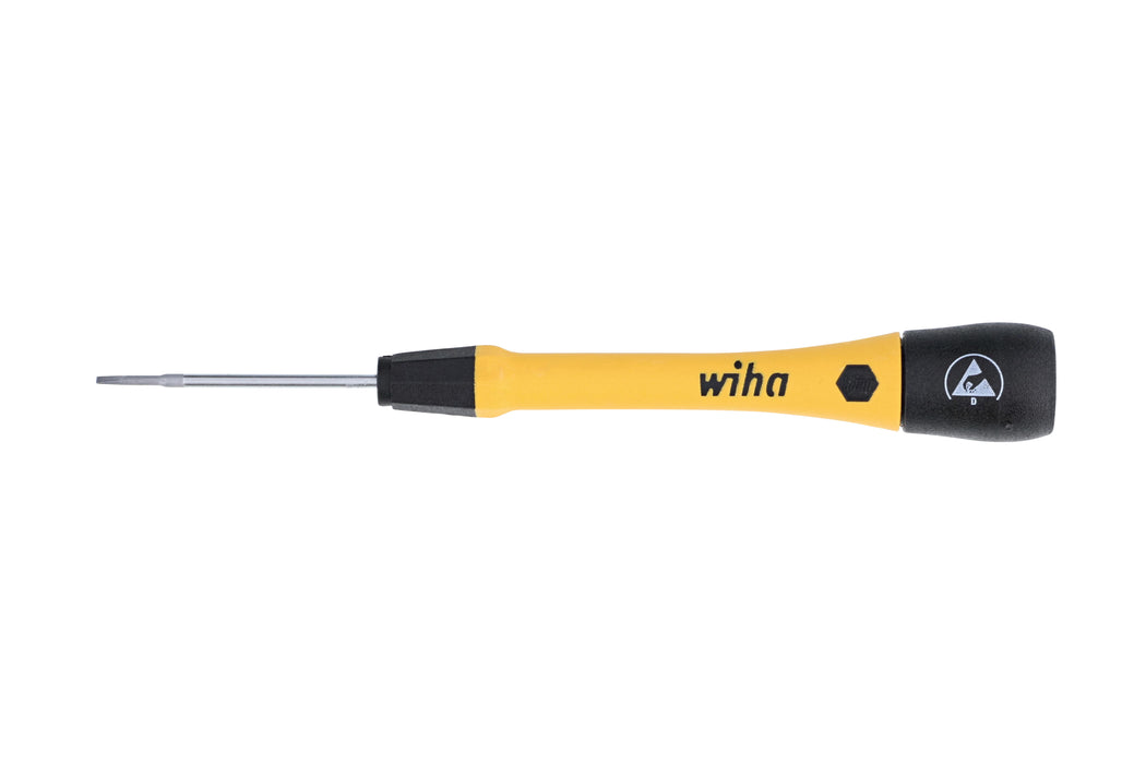 Wiha 27273 ESD Safe PicoFinish Precision Screwdriver - Slotted 1.5mm x 40mm