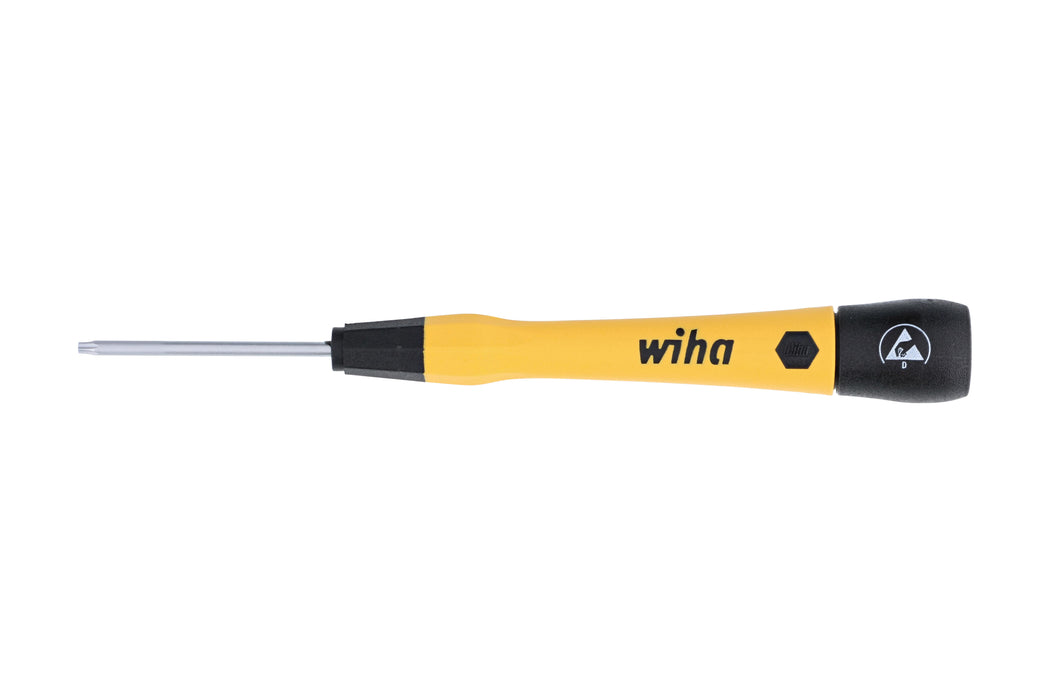 Wiha 27866 ESD Safe PicoFinish Precision Screwdriver - Torx T7 x 40mm