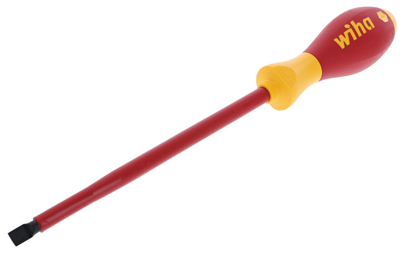 Wiha 32042 Insulated SoftFinish Slotted Screwdriver 8.0mm x 175mm