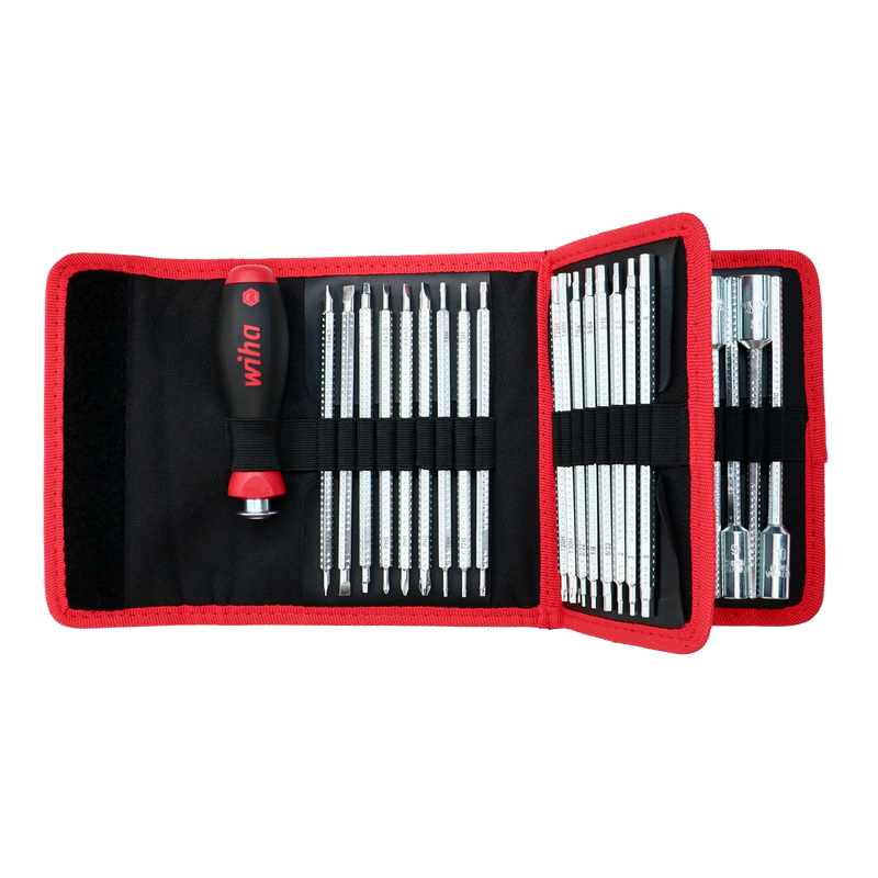 Wiha 28188 32 Piece Drive-Loc VI Wallet Set