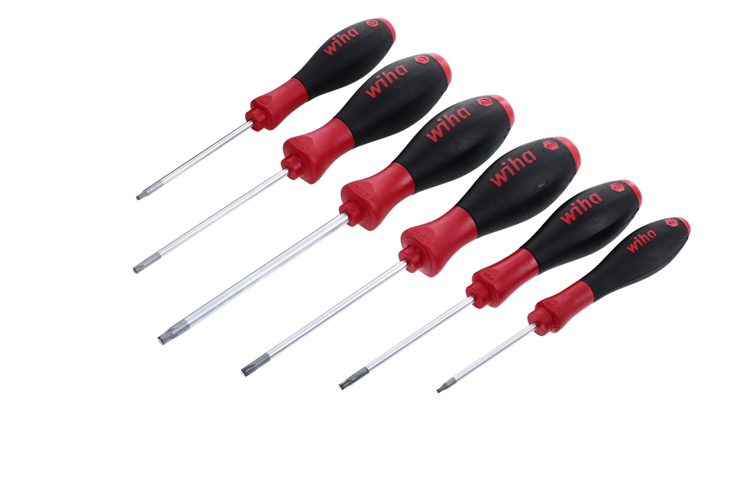 Wiha 36290 6 Piece SoftFinish MagicSpring Torx Screwdriver Set