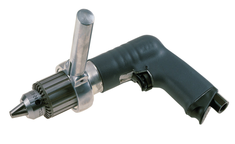 Ingersoll Rand 5RANST8, 1/2" Keyed Chuck Air Drill, 900 RPM, 0.40 HP, 70.8in-lb Torque, Pistol